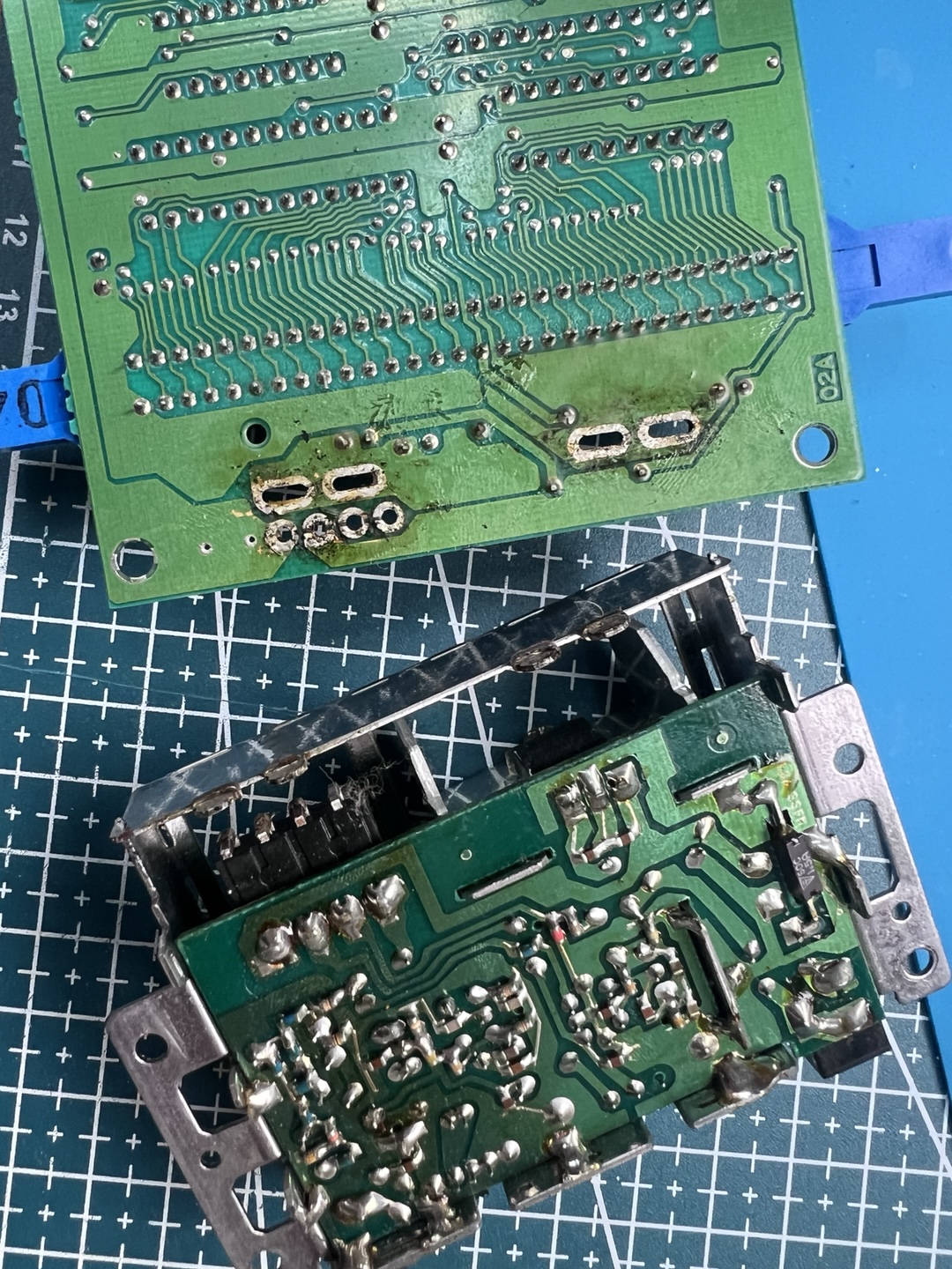 Tear-off RF & PSU board